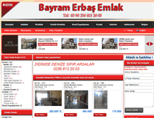 Tablet Screenshot of bayramerbas.com